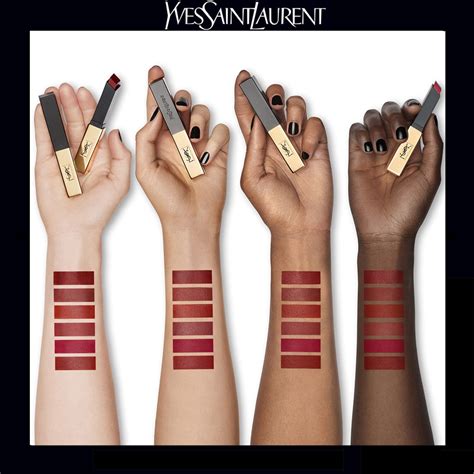 ysl rouge pur couture mat swatches 204|ysl rossetto mat.